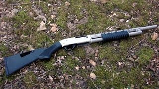 Shooting the Armscor/Rock Island Armory Matte Nickel M5 12 Gauge Fighting Shotgun - Gunblast.com
