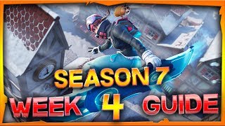Fortnite Season 7 Week 4 Challenges Guide And Locations