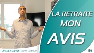 Mon avis sur la réforme des retraites !