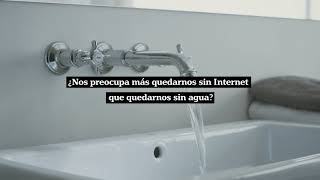 Campaña de concienciación ahorro de agua. Grifo #CadaGotaSuma