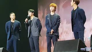 180921 BTOB in Jakarta 비투비 오프닝 인사 (Opening Talk) [직캠/Fancam]