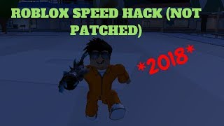 Roblox- HOW TO SPEED HACK (NOT PATCHED)