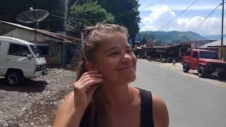 Озеро Тоба. Парапат, обезьяны, рынок, общественный транспорт на озере. Часть 9.