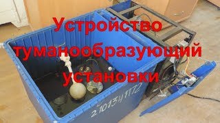 Ультразвуковой туманообразователь. Устройство
