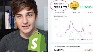 $991 IN 14 HOURS HERES WHAT I DID (Steps) - Shopify Dropshipping