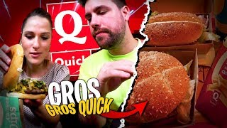 Grosse dégustation, après KFC on dévalise Quick avec Pidi...