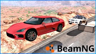 ПОГОНЯ С ЭПИЧНЫМ ПРЫЖКОМ (РП Испытания) - BeamNG drive