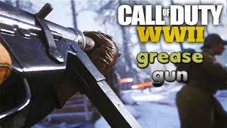 Grease Gun Gameplay! (Call Of Duty World War 2!)