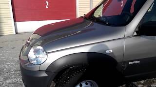 Niva Chevrolet без полировки под керамическим покрытием  Ceramic Coating Robust