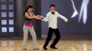 West Coast Swing lesson - "Moves and Grooves" with Ben Morris and Melina Ramirez