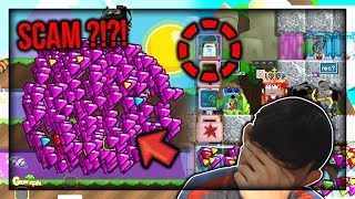 TONS OF GEMS !! MEMBELI GEMS DARI LEGENDARY PLAYER (SCAMMED) !?!? - Growtopia Indonesia