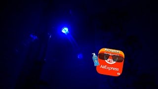 Светодиодная лейка с датчиком температуры с Aliexpress
