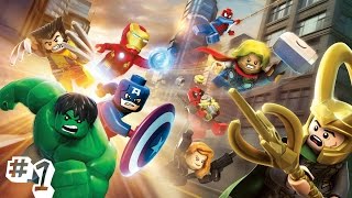 прохождение Lego Marvel Superheroes часть #1