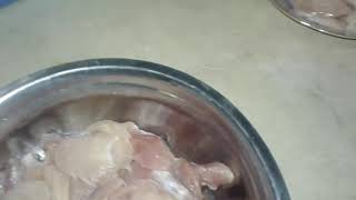 ອາຈານນ້ອຍ chicken and pork jerky (Lao Food) Vientiane Laos