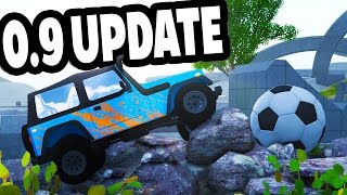 HUGE UPDATE! NEW CAR, PROPS & MORE! - BeamNG Drive Alpha 0.9 Update