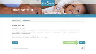 Attest inkomenstarief aanvragen als ouder