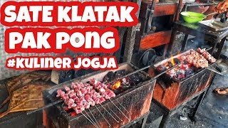 SATE KLATAK PAK PONG || SATE FENOMENAL TANPA BAU "PRENGUS" || KULINER JOGJA || KULINER BANTUL