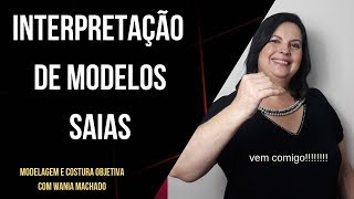 Interpretação de Modelo Saias MODELAGEM E COSTURA OBJETIVA