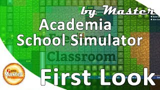 Academia School Simulator обзор и первый взгляд