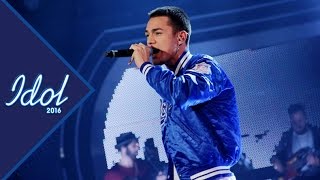 Liam Cacatian Thomassen sjunger Ingen annan rör mig som du i Idol 2016 - Idol Sverige (TV4)