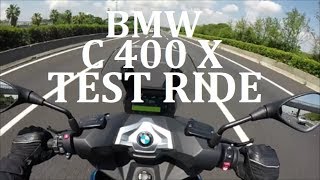 BMW C 400 X | Test Ride Completo