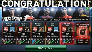 Pes Club Manager GUESS MY 7* PLAYER AFTER WINNING ALL-STAR SERIES #244