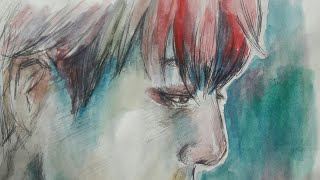 DIBUJANDO A JUNGKOOK? speed painting
