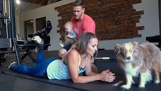 10-Minute Complete Leg Workout Circuit For Building The Booty Feat. Fit Mom Amber