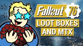 FALLOUT 76: What We Know About MICROTRANSACTIONS and LOOT BOXES in Fallout 76!!