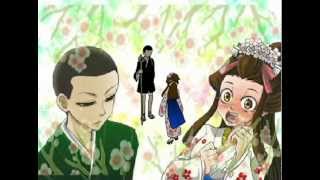 日高川入相花王（娘道成寺） 人形浄瑠璃をアニメにしてみました