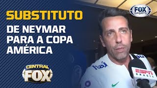 “O TITE JÁ LIGOU PARA ELE”, diz Edu Gaspar em relação ao substituto de Neymar para a Copa América