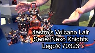 LEGO Jestro's Volcano Lair 70323 (Review deutsch Nexo Knights Teil 1 der Vulkanfestung)