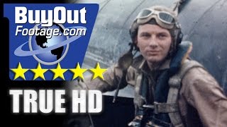 HD Historic Stock Footage WWII Color AIRCRAFT CARRIER OPERATIONS 1944