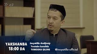 33 savol - Hasanxon domla "Uylanish odobi haqida" (anons)