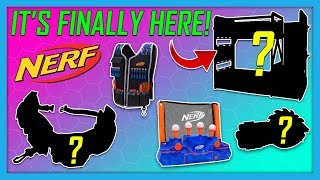 So THIS is what it looks like! NEW Nerf Gun Blaster Rack, Hovering Target, and more | Nerf News 2018