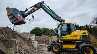 Bagger VOLVO EW 160 D mit VTN Brecherlöffel