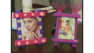Василий Баранов — Фоторамки из коктейльных трубочек (26.02.2008)