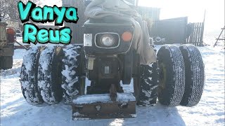 Спарки к мотоблоку (по снегу)