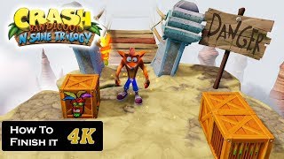 Как пройти самый сложный в мире уровень "The High Road" в Crash Bandicoot 1: N. Sane Trilogy #7