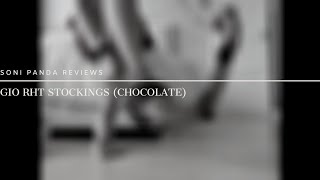 Undressing: Gio RHT Stockings (Chocolate)
