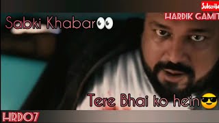 Sabki khabar tere bhai ko he-Gully Gang Cypher Latest New Rap song whatsapp status