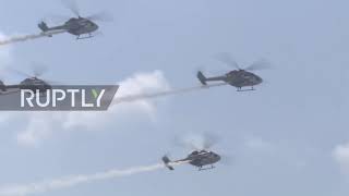Russia: Indian aerobatic team holds final training ahead of MAKS-2021 in Zhukovsky