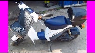 Обзор скутера Suzuki Mollet