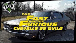 FAST & FURIOUS 4: CHEVROLET CHEVELLE SS CUSTOM BUILD TUTORIAL (GTA 5 SABRE TURBO)