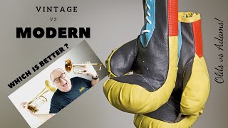 The battle:  Which is better vintage or Modern?  Two Trumpet Showdown at ACB with Olds and Adams!