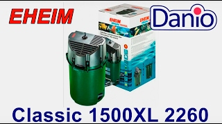 Внешний фильтр Eheim Classic 1500XL 2260, видео обзор