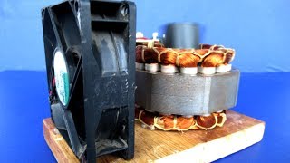 Homemade New Science DIY project experiment - Free energy generator light bulbs easy