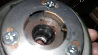 Honda rebel starter flywheel part1.