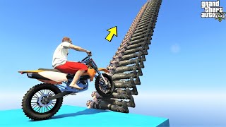Угарный Мото Паркур! Гонки на Машинах в GTA 5 Online! гонки гта 5 онлайн
