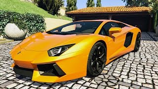 LAMBORGHINI AVENTADOR LP700-4 SUR GTA 5 ! - GTA V PC MODS